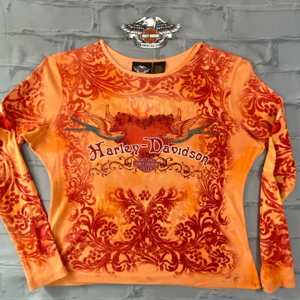 Harley Davidson Long Sleeve Tee